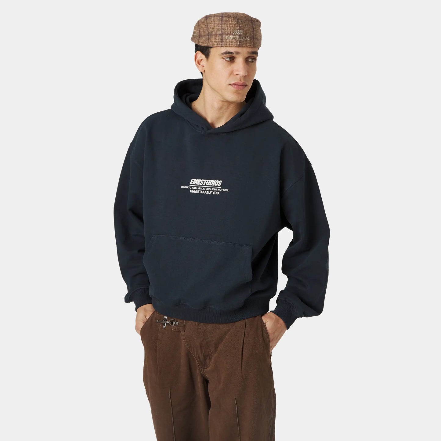 Hot Soul Navy Oversized Hoodie