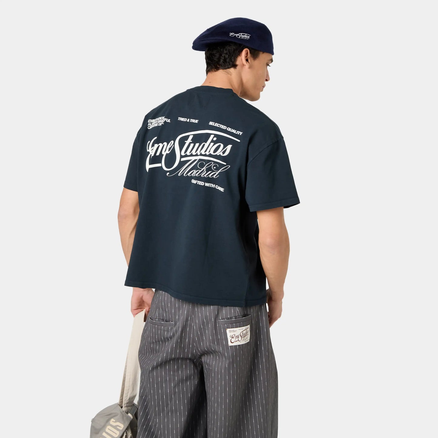 Tried & True Navy Oversized Tee