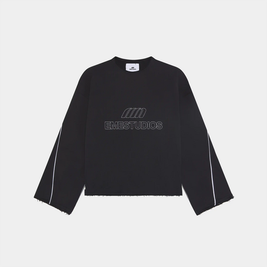 AFK Black Crewneck