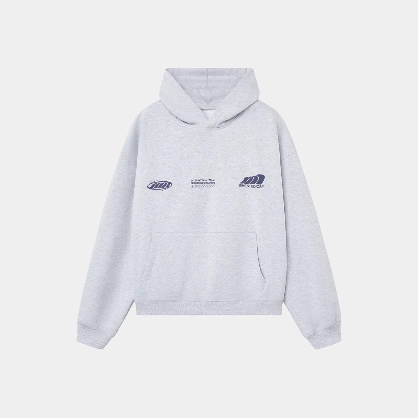 Odd Heather Grey Oversized Hoodie