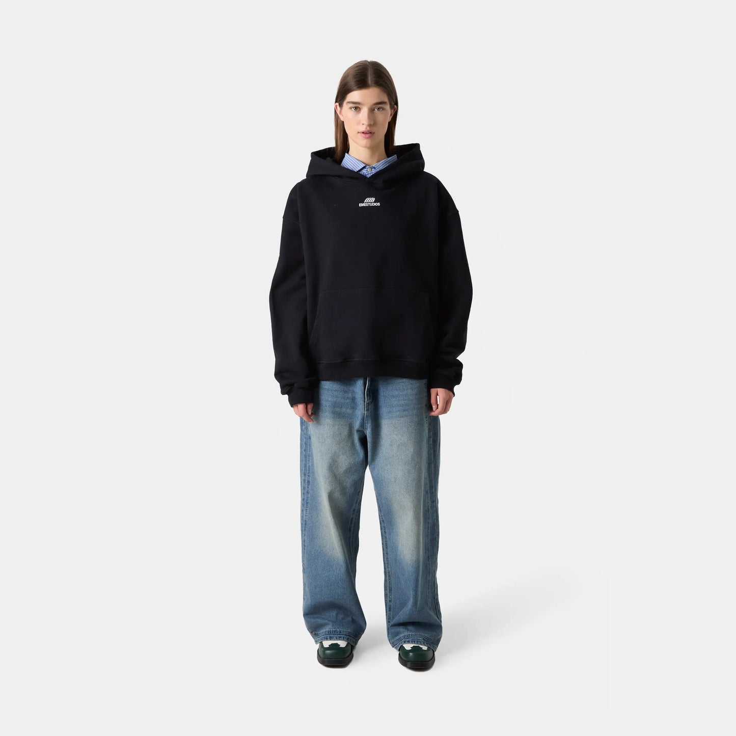 Basic Shadow Oversized Hoodie