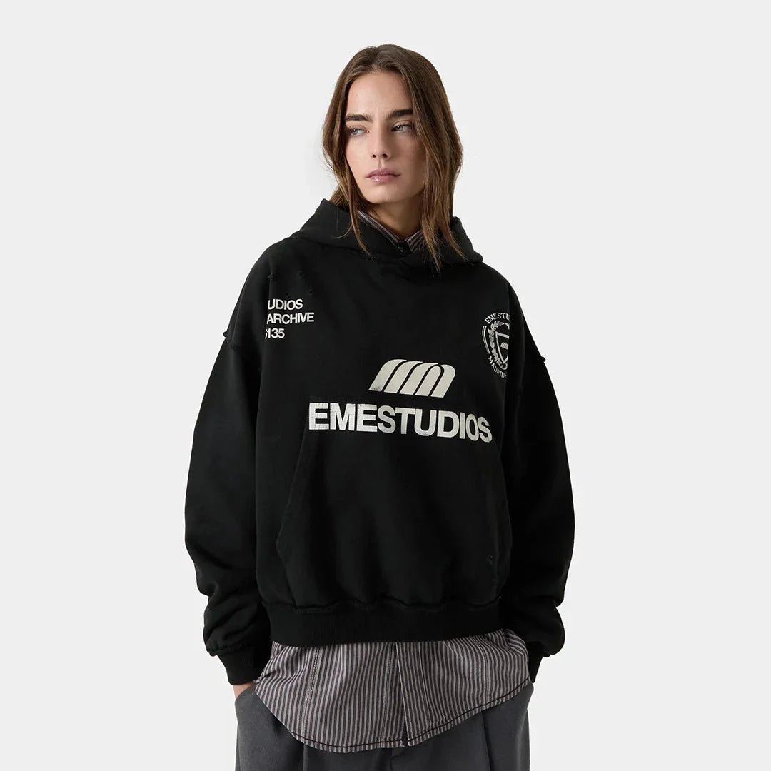 Stealth Shadow Oversized Hoodie