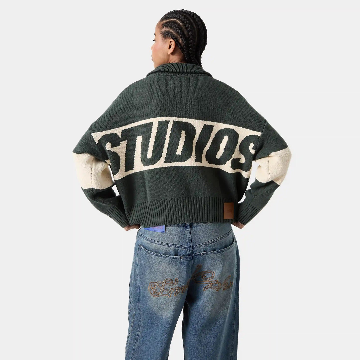 Sweater Eme Studios Thrill Hunt Zipper Knit